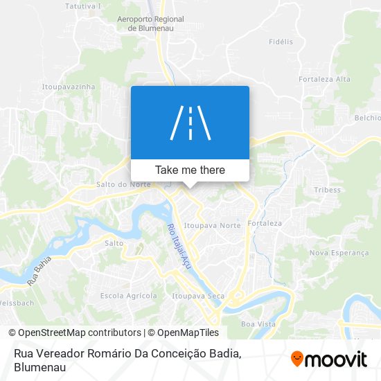 Rua Vereador Romário Da Conceição Badia map