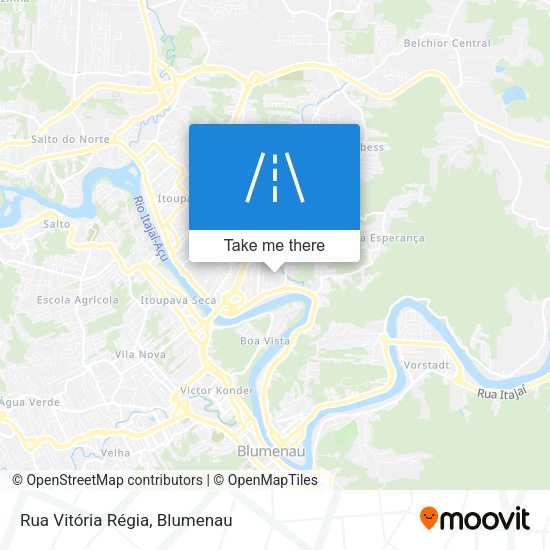 Rua Vitória Régia map