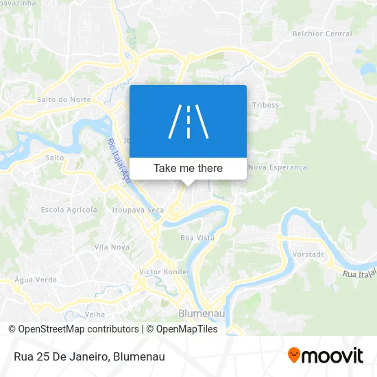 Rua 25 De Janeiro map
