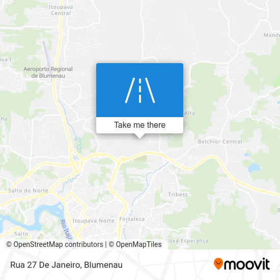 Rua 27 De Janeiro map