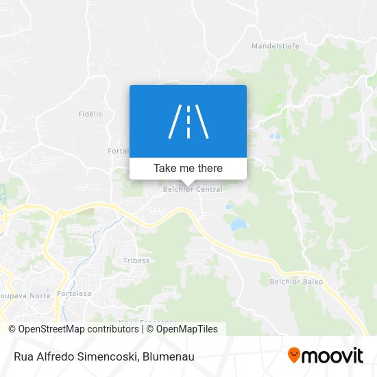 Rua Alfredo Simencoski map