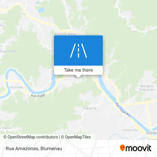 Rua Amazonas map