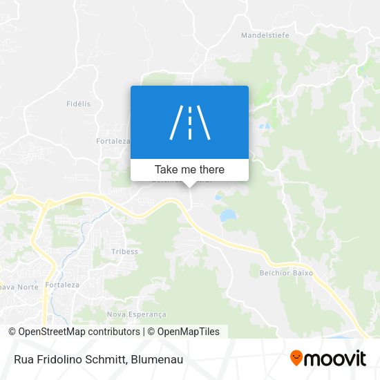 Rua Fridolino Schmitt map