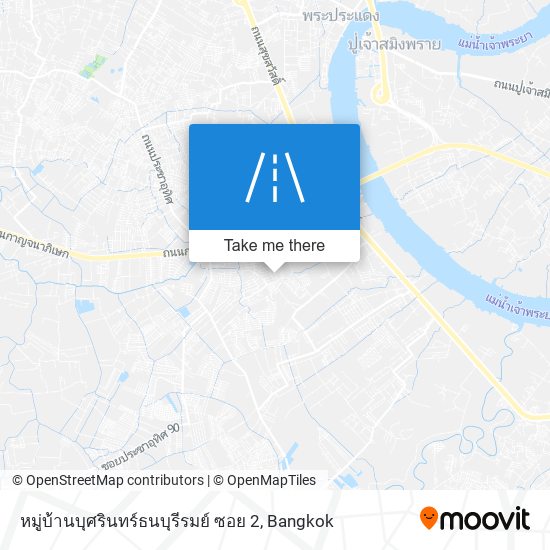 หมู่บ้านบุศรินทร์ธนบุรีรมย์ ซอย 2 map