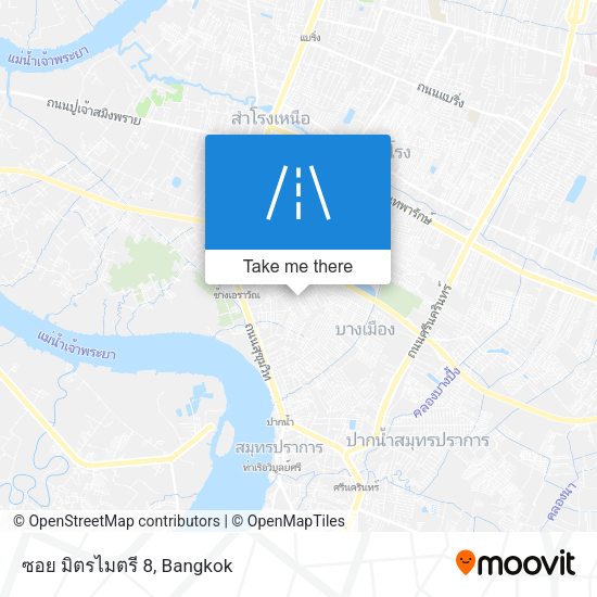 ซอย มิตรไมตรี 8 map