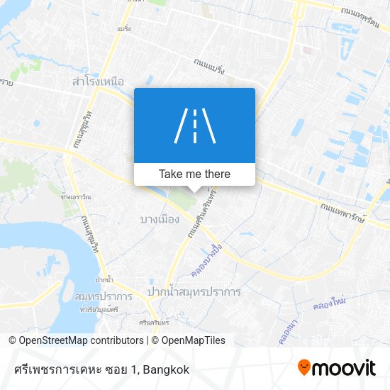 ศรีเพชรการเคหะ ซอย 1 map