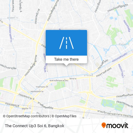 The Connect Up3 Soi 6 map