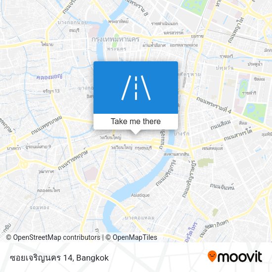 ซอยเจริญนคร 14 map