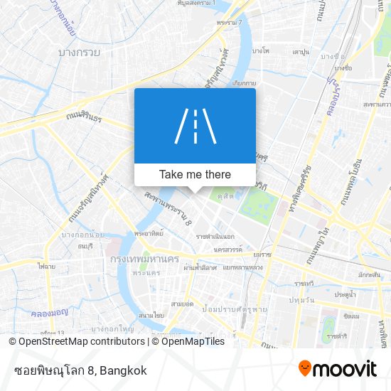 ซอยพิษณุโลก 8 map