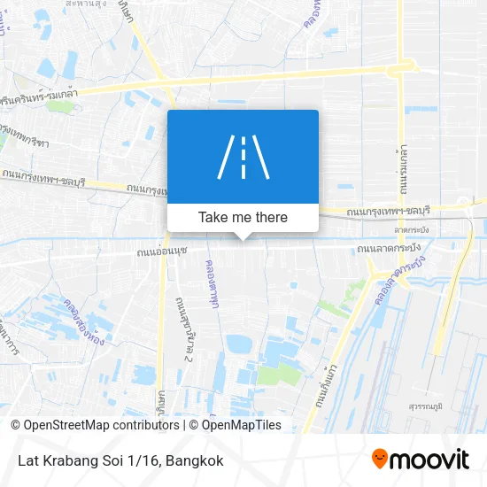 Lat Krabang Soi 1/16 map