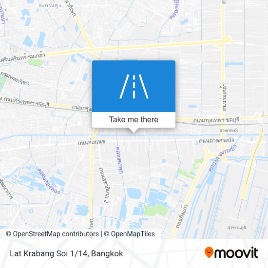 Lat Krabang Soi 1/14 map