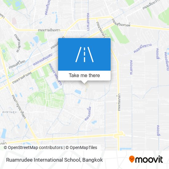 Ruamrudee International School map