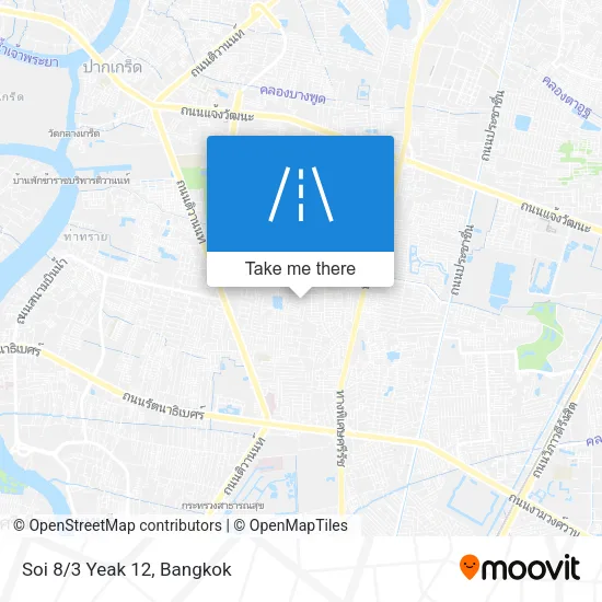 Soi 8/3 Yeak 12 map