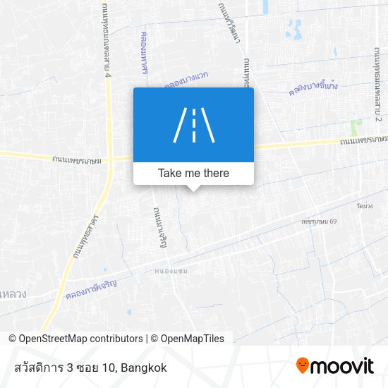 สวัสดิการ 3 ซอย 10 map