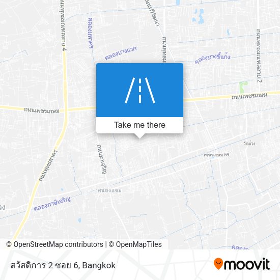 สวัสดิการ 2 ซอย 6 map