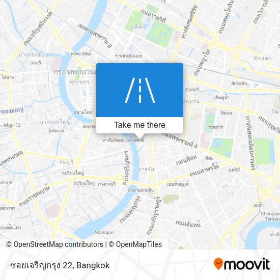 ซอยเจริญกรุง 22 map