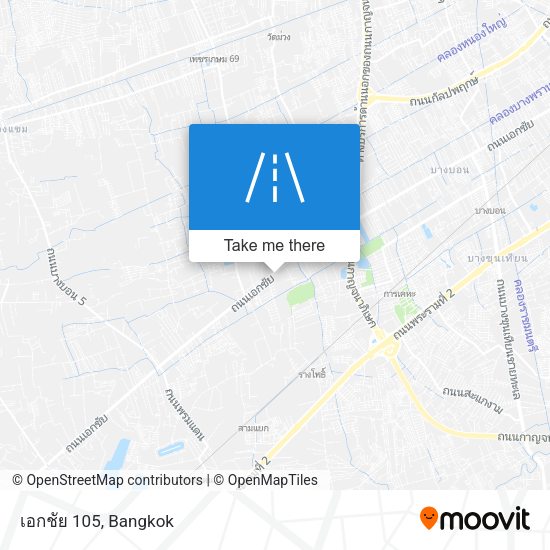 เอกชัย 105 map