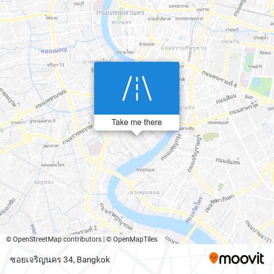 ซอยเจริญนคร 34 map