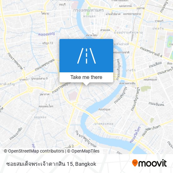 ซอยสมเด็จพระเจ้าตากสิน 15 map