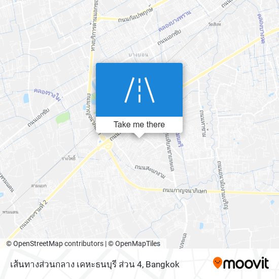 เส้นทางส่วนกลาง เคหะธนบุรี ส่วน 4 map