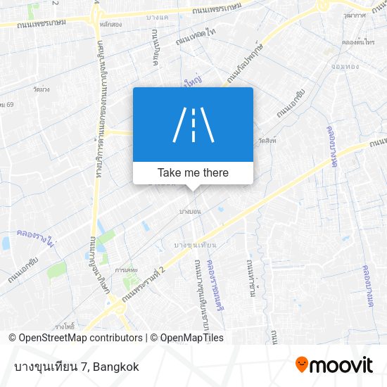 บางขุนเทียน 7 map