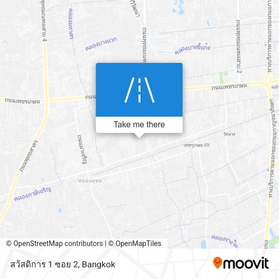 สวัสดิการ 1 ซอย 2 map