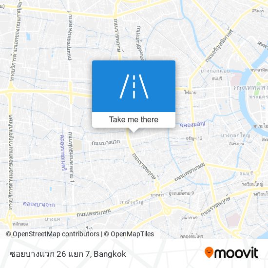 ซอยบางแวก 26 แยก 7 map