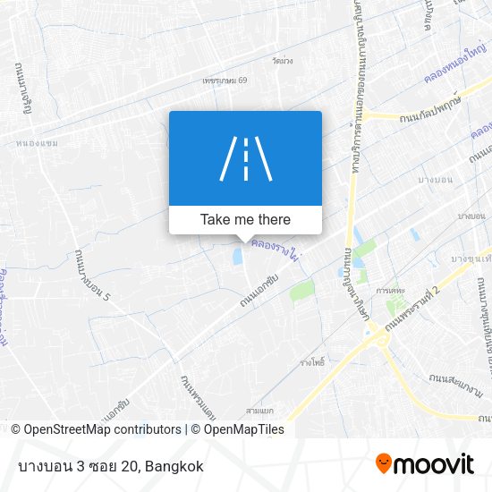 บางบอน 3 ซอย 20 map