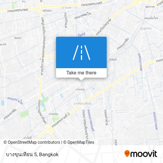 บางขุนเทียน 5 map