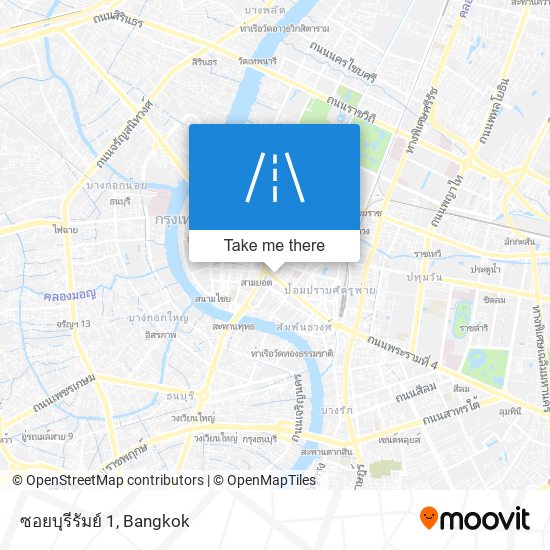 ซอยบุรีรัมย์ 1 map