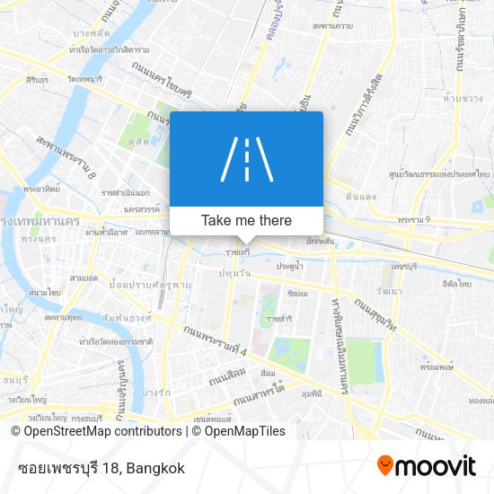 ซอยเพชรบุรี 18 map