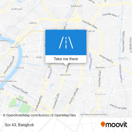 Soi 43 map