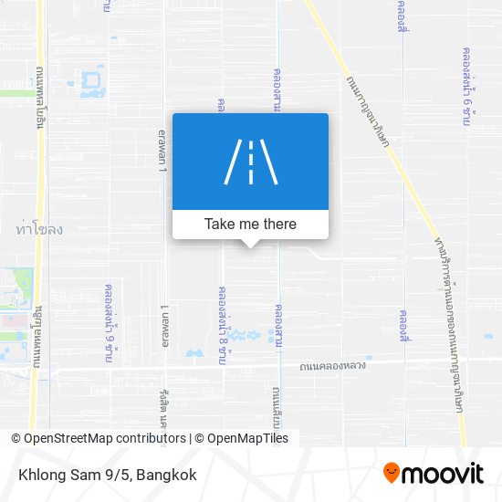 Khlong Sam 9/5 map