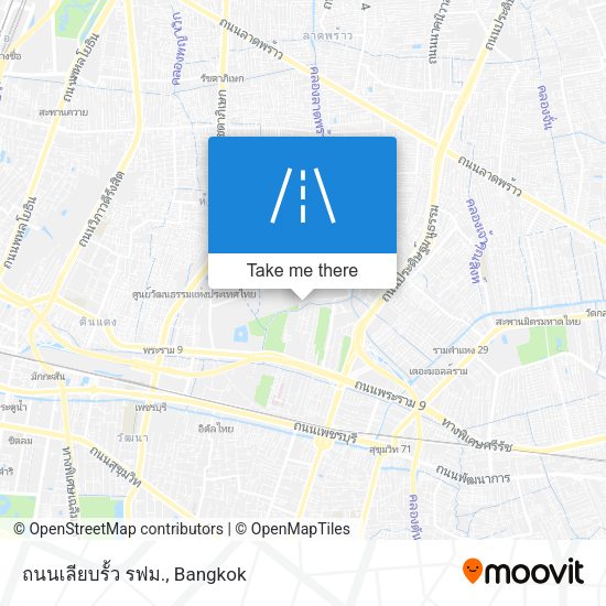 ถนนเลียบรั้ว รฟม. map