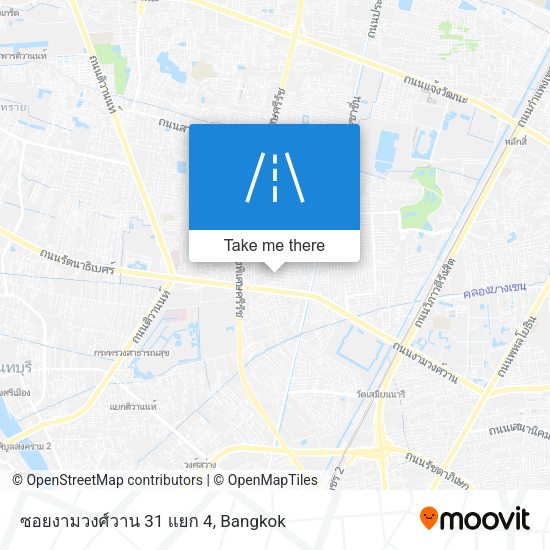 ซอยงามวงศ์วาน 31 แยก 4 map