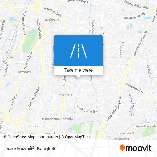 ซอยประภาศิริ map