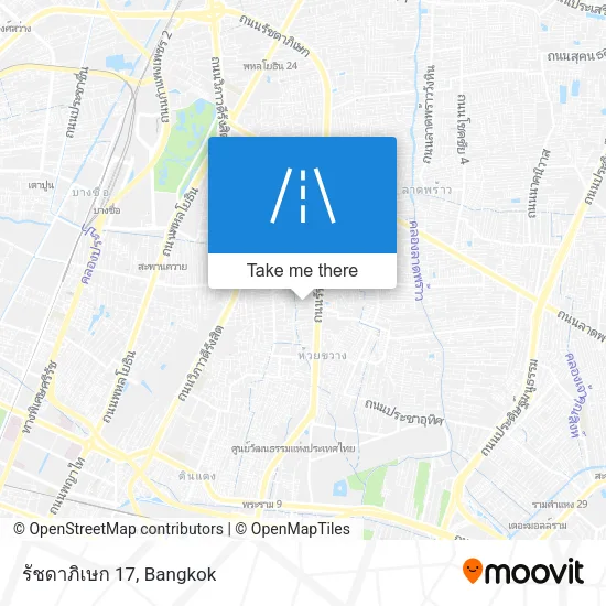 รัชดาภิเษก 17 map