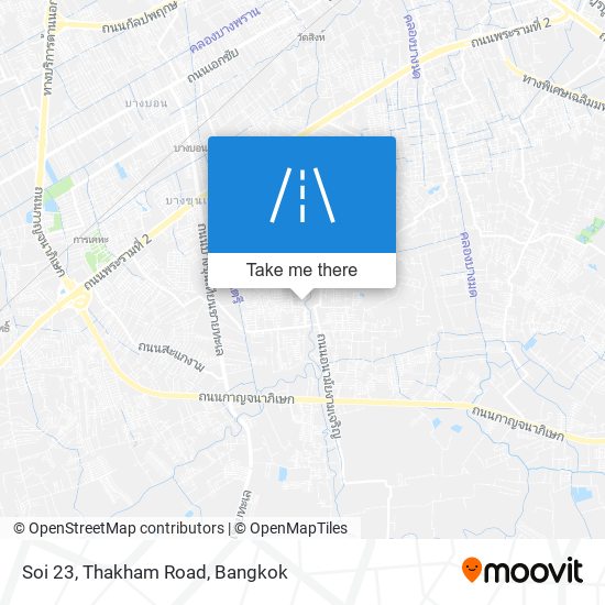 Soi 23, Thakham Road map