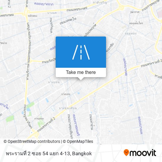 พระรามที่ 2 ซอย 54 แยก 4-13 map