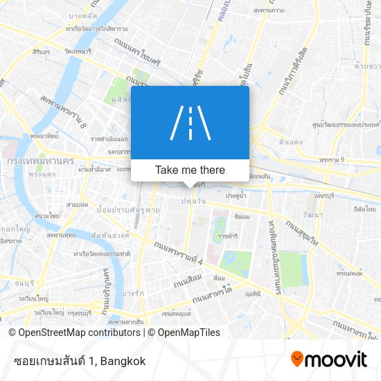 ซอยเกษมสันต์ 1 map