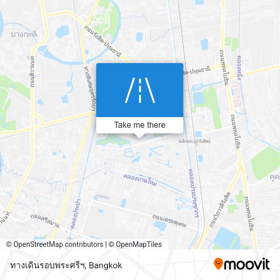 ทางเดินรอบพระศรีฯ map
