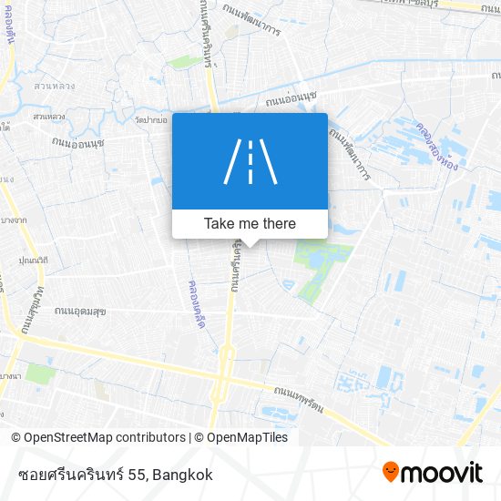 ซอยศรีนครินทร์ 55 map