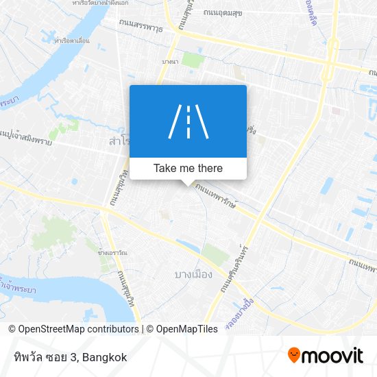 ทิพวัล ซอย 3 map