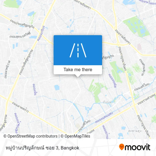 หมู่บ้านปริญลักษณ์ ซอย 3 map