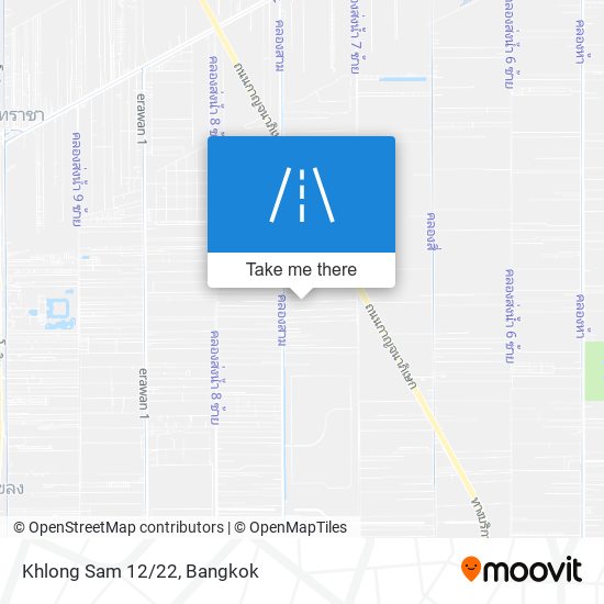 Khlong Sam 12/22 map