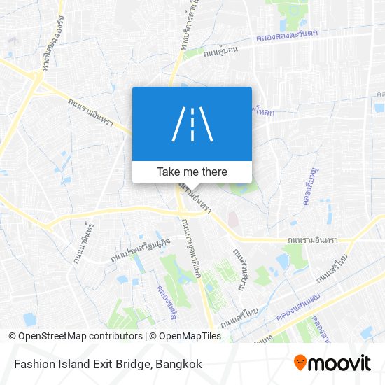 Fashion Island Exit Bridge map