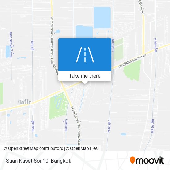 Suan Kaset Soi 10 map