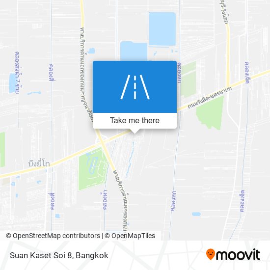 Suan Kaset Soi 8 map