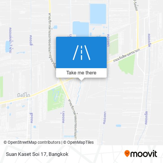 Suan Kaset Soi 17 map