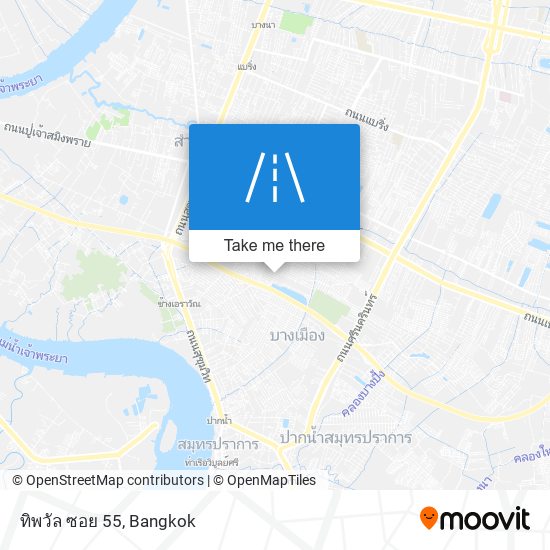 ทิพวัล ซอย 55 map